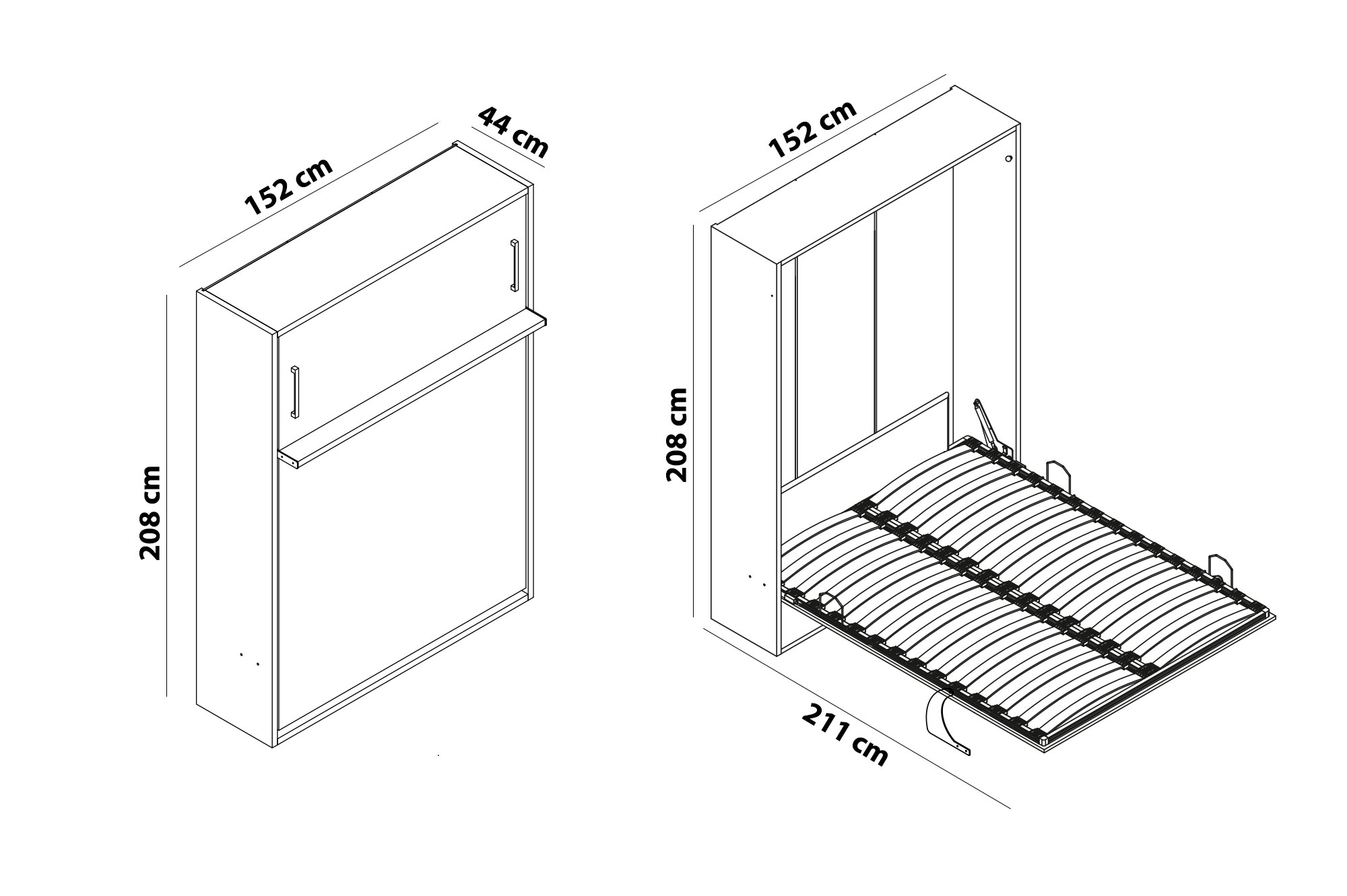 Multimo Loft Schrankbett