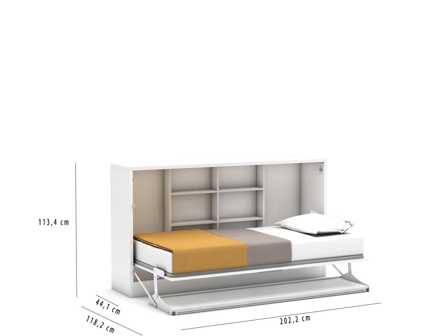 Multimo Life Klappbett mit Schreibtisch