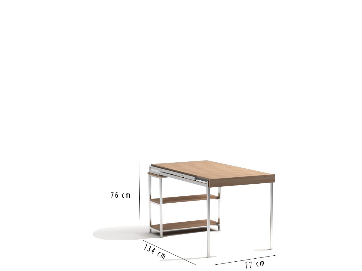 Multimo Racket Wandklapptisch mit intelligentem Klappmechanismus