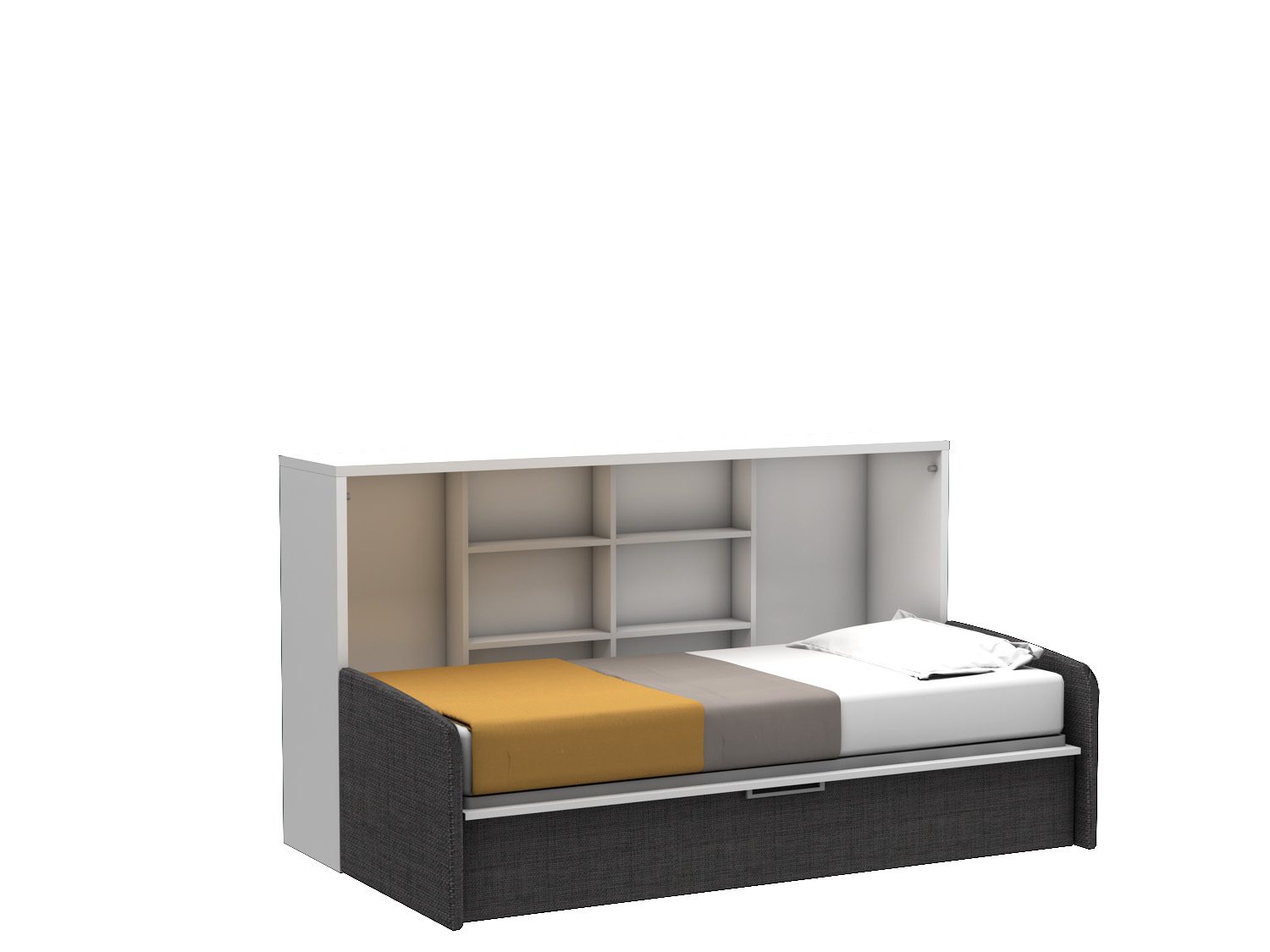 Multimo LIFE Schrankbett mit Sofa 90x190 cm