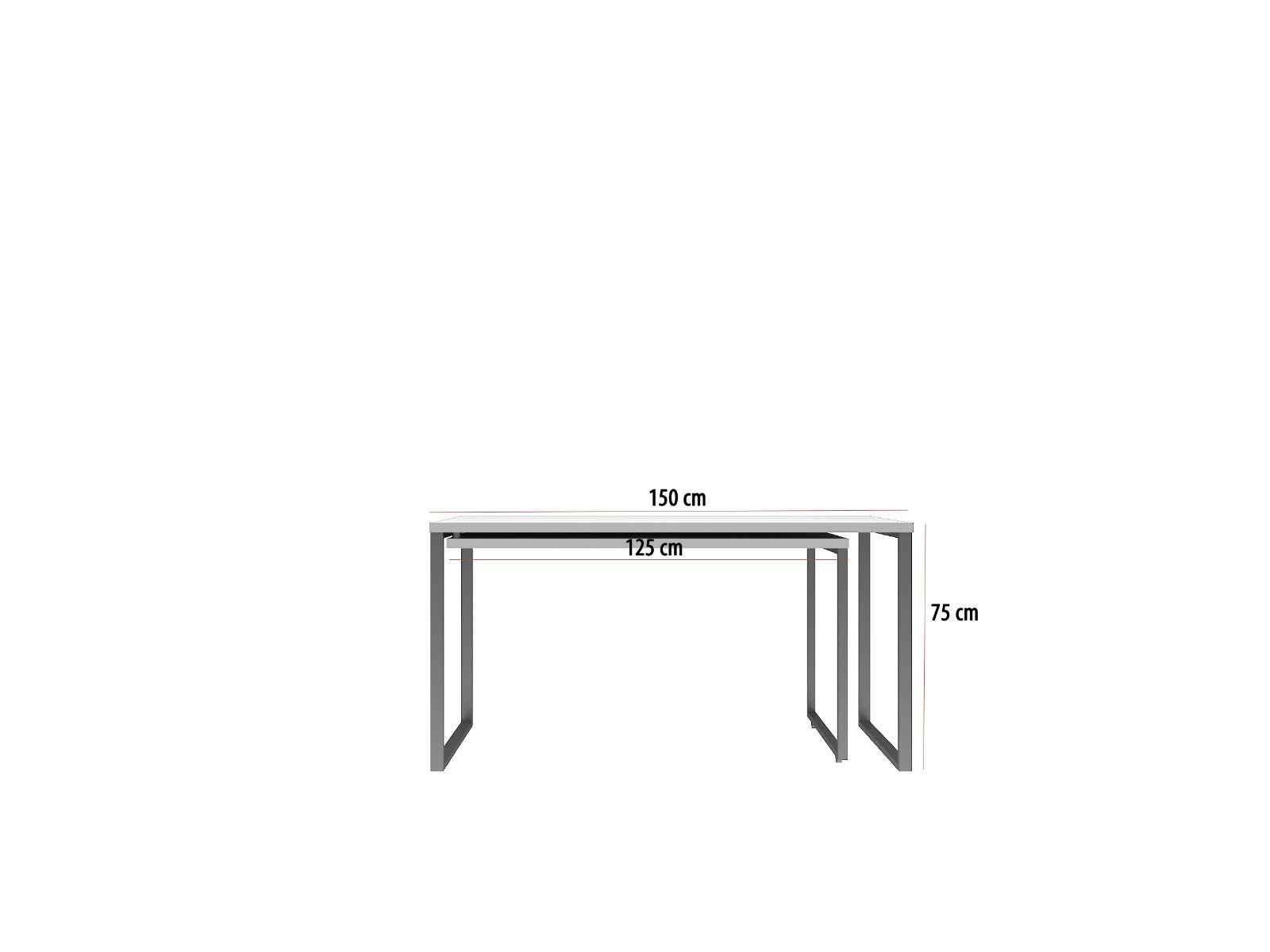 Multimo Modern Schreibtisch ausziehbar