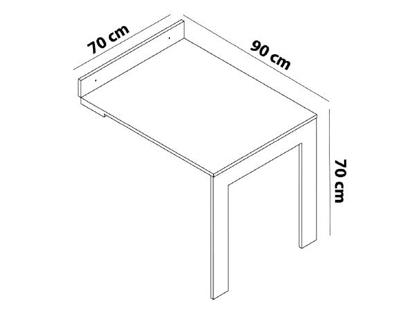 Multimo Pita Wandklapptisch