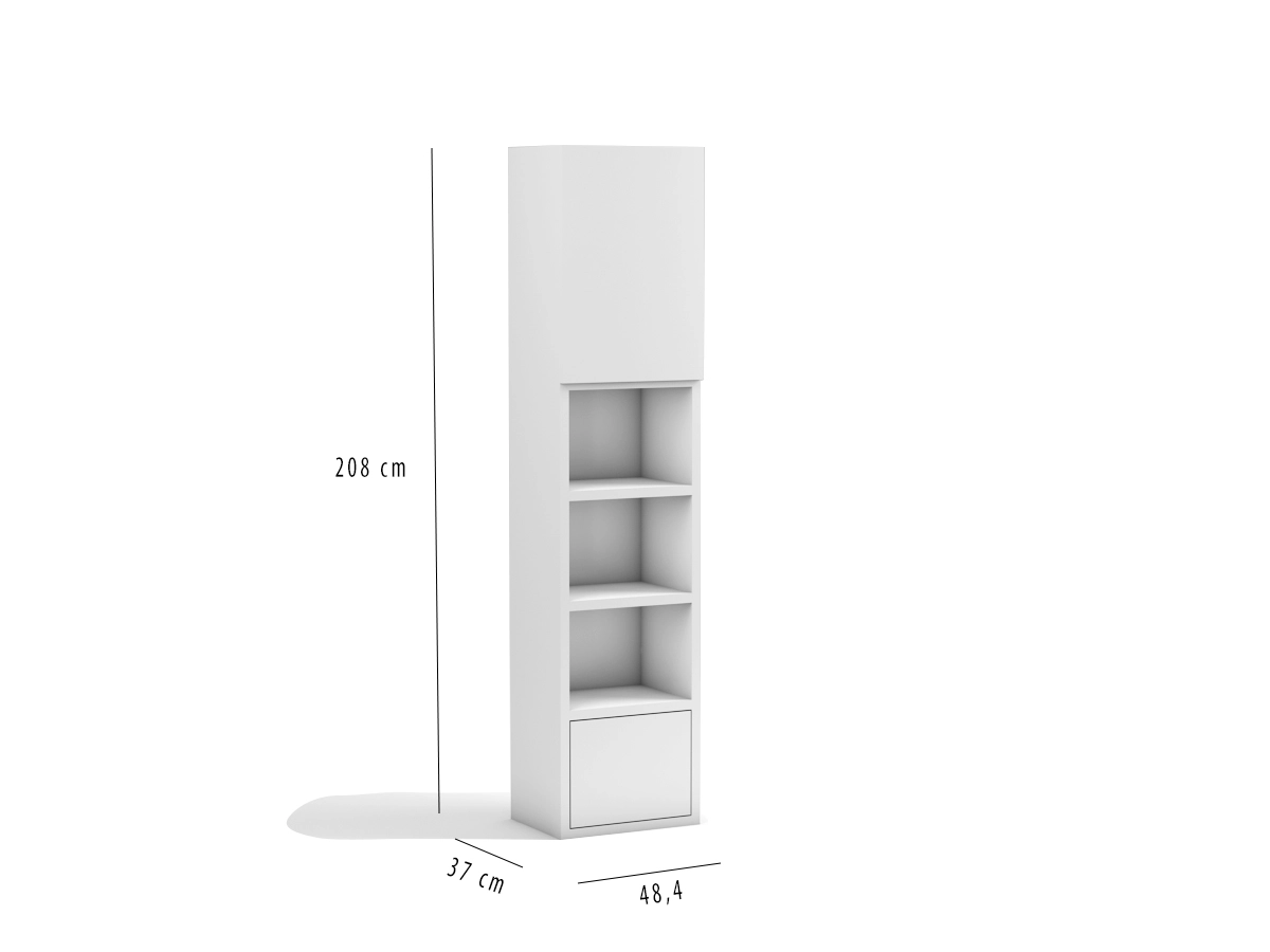 Multimo Bücherregal 208 cm hoch Multimo Bücherregal 208 cm hoch