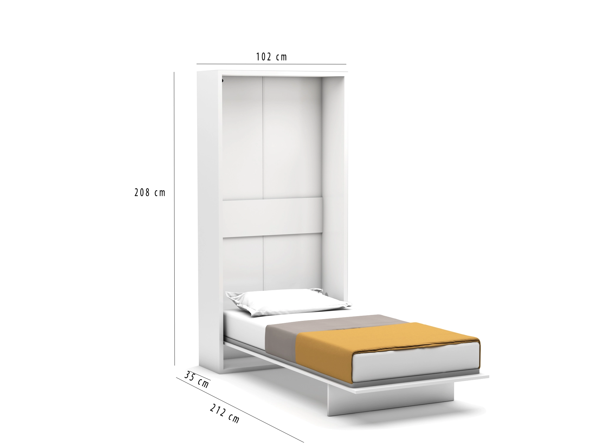 Multimo HAPPY Klappbett, 90x190 cm Multimo HAPPY Klappbett, 90x190 cm