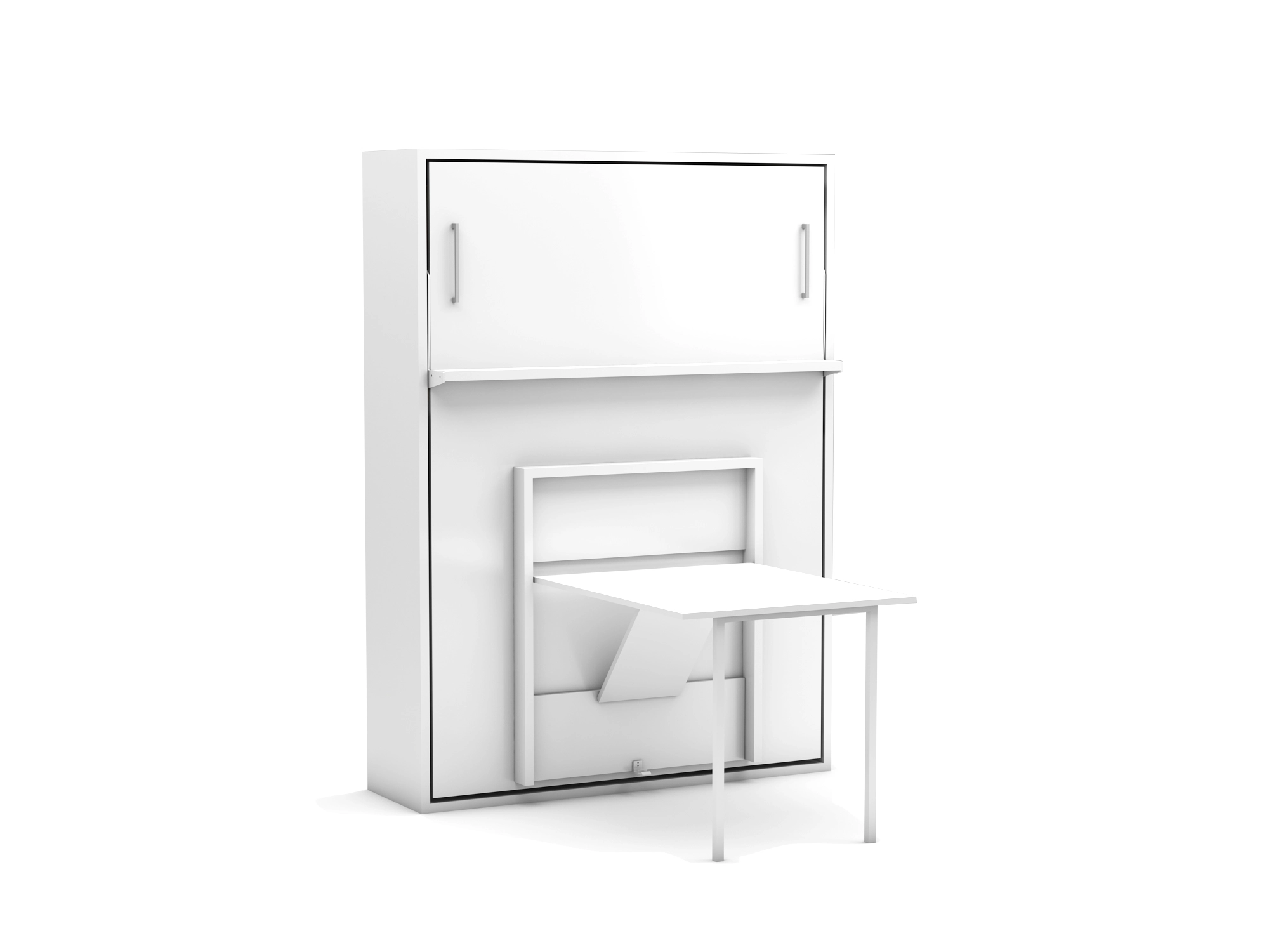 Multimo Loft Schrankbett mit Klapptisch 140 x 190 cm Multimo Loft Schrankbett mit Klapptisch 140 x 190 cm